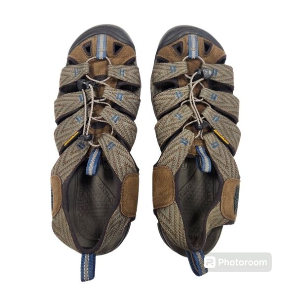 Keen Mens Clearwater CNX Waterproof Drawstring Hiking Slip-on Sandal Shoes 11 - Picture 2 of 8